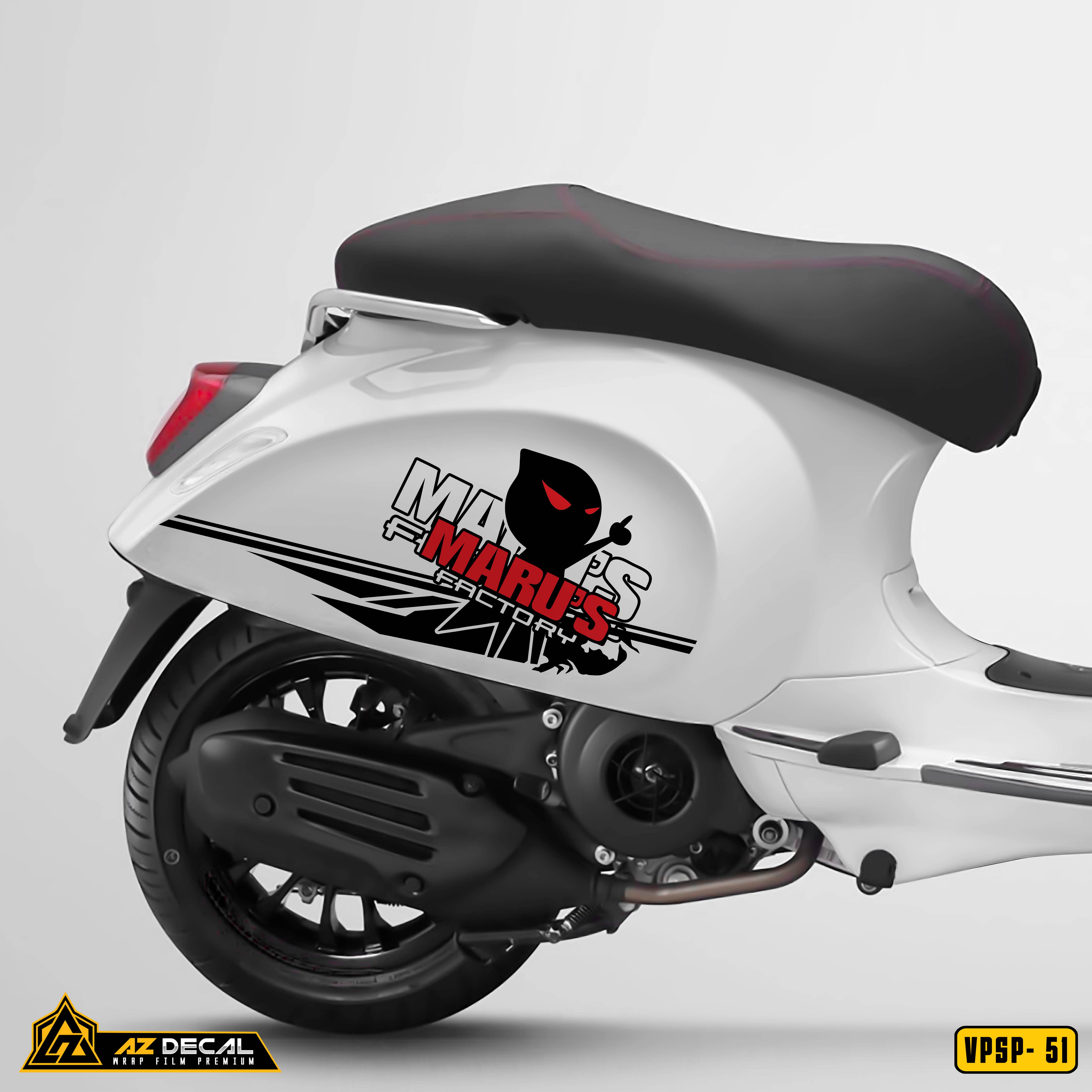Tem Xe Vespa SprintPrimavera VPSP51 Marus Factory Azdecalvn #12 Tem Xe Vespa SprintPrimavera VPSP51 Marus Factory Azdecalvn